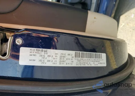 2017 Chrysler Pacifica Touring z USA, uszkodzony, nr VIN 2C4RC1DG7HR571823